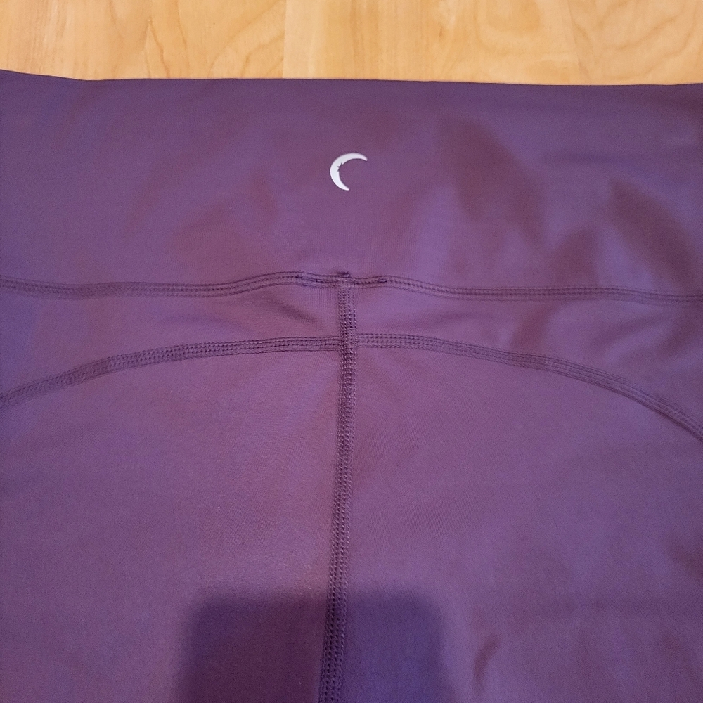 ZYIA Active Pocket Brilliant Crop Leggings 20 Inch Purple Size 16 Size 18 - Picture 6 of 7